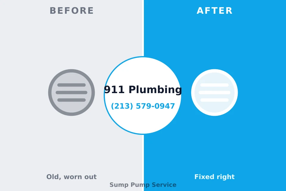 Before and after: plumbing repair Englewood, TN